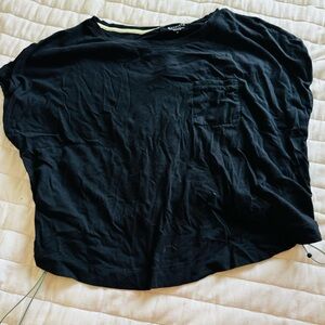 Athleta Black Short Sleeve Tee